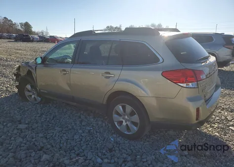 2010 Subaru Outback 2.5I Premium from USA, damaged, VIN 4S4BRCCC2A3335956